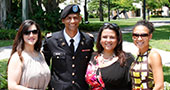 Kenneth B. “JR” Wiggins Jr. and his sisters